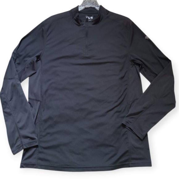 Mountain Hardware Mens 1/4 Zip Base Layer Longsleeve Shirt Dark Grey Size XL - Picture 17 of 17